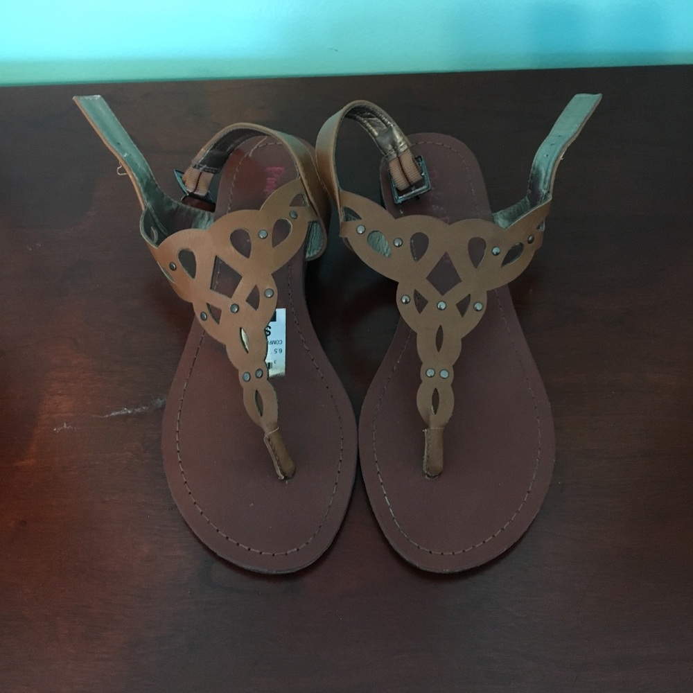 Brown sandals